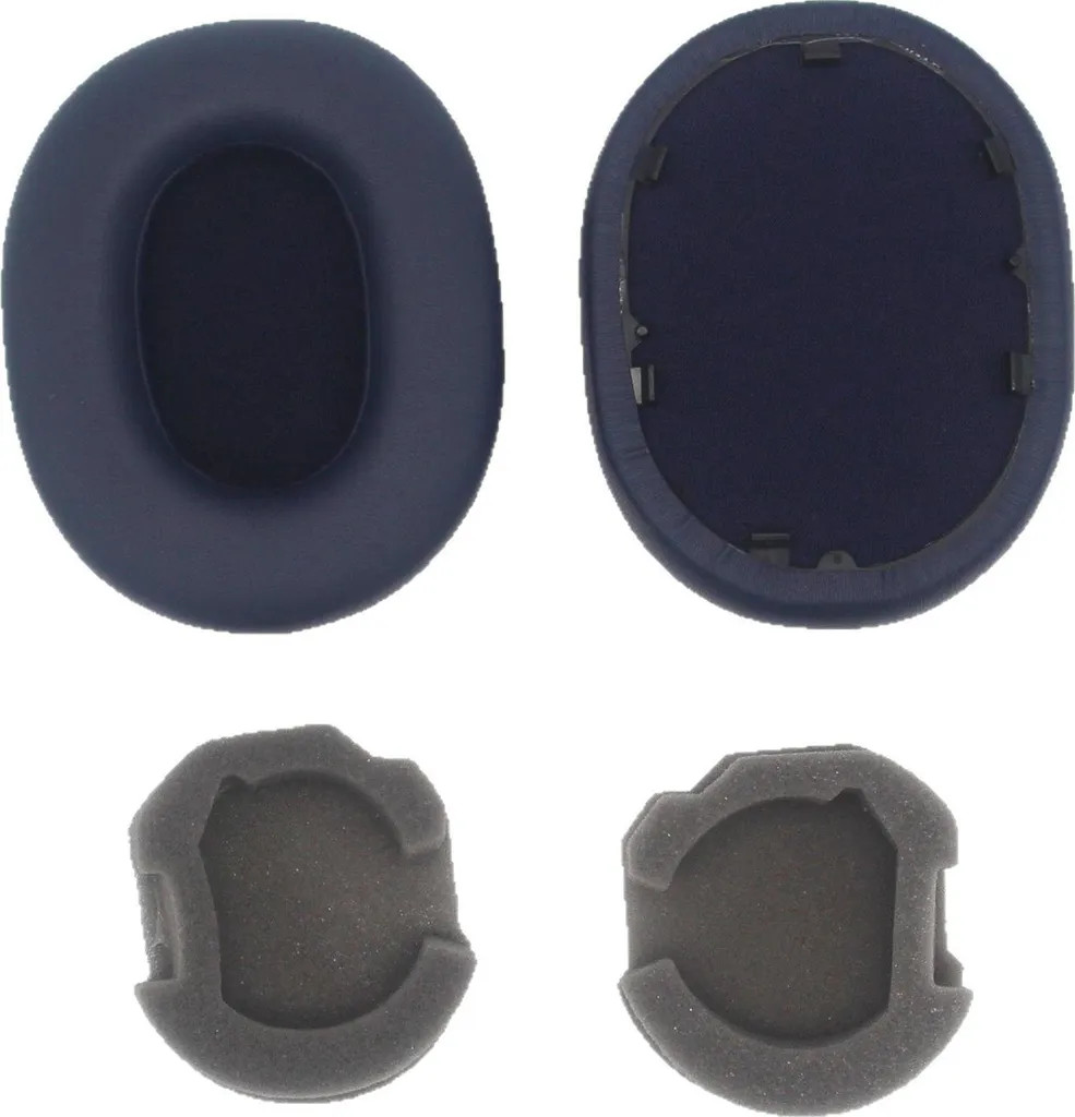 Coppia Padiglioni Ricambio Sony WH-1000XM5 Blu - Kit Montaggio Facile