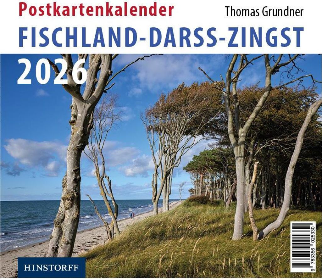 Postkartenkalender Fischland-Darss-Zingst 2026