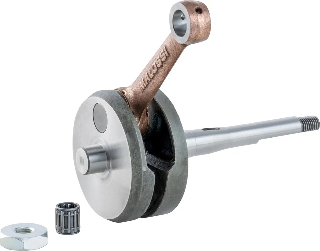 Vilebrequin Malossi RHQ Axe 10mm pour Cyclomoteur Piaggio et Vespa Ciao