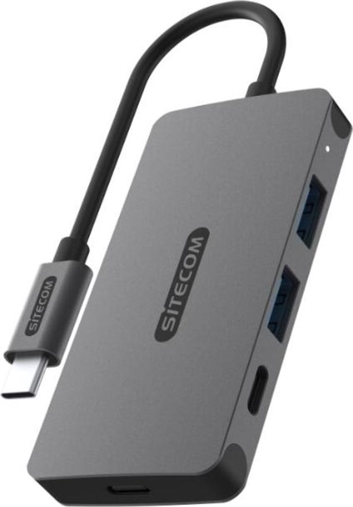Sitecom Usb-C To 2Xusb-A + 2Xusb-C Hub Produktbild 