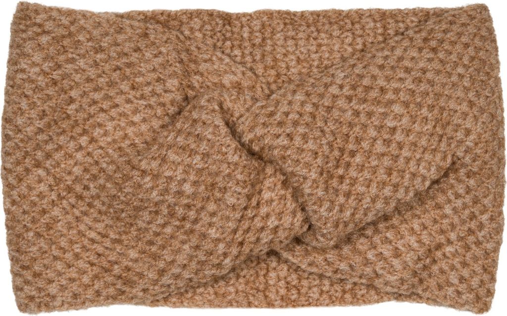 styleBREAKER Damen Strick Stirnband mit Waffelpatent Strickmuster und Twist Knoten, warmes Winter Haarband, Headband 04026060