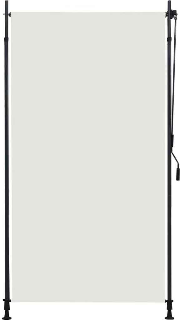 vidaXL Tenda a rullo per esterni 120 x 270 cm crema Immagine del prodotto 