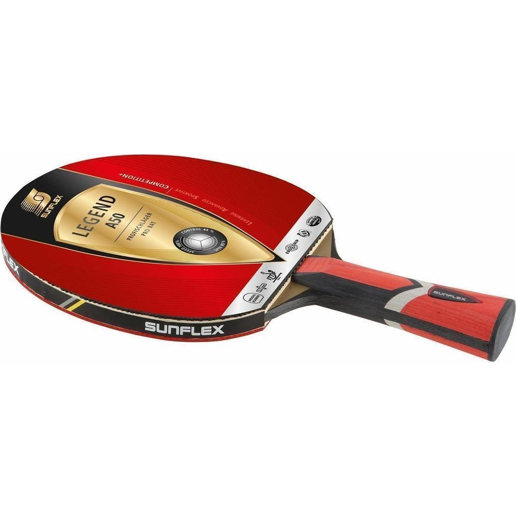 Butterfly Trainer Butterfly Tischtennisschläger 1x Timo Boll Vision 1000 + Bälle, Tischtennis Schläger Set Butterfly Messer