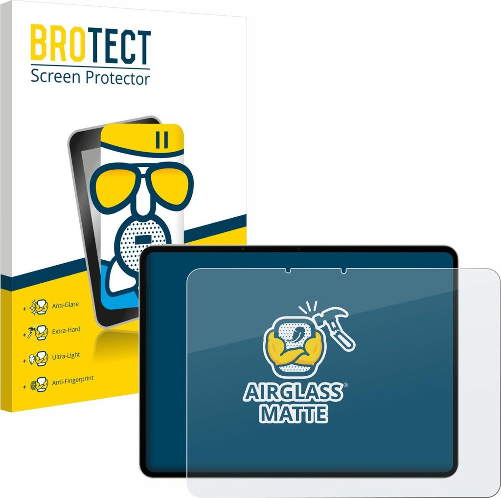 BROTECT Entspiegelungs Schutzglas für realme Pad 3 Schutzfolie Panzer Folie Glas Display Schutz matt