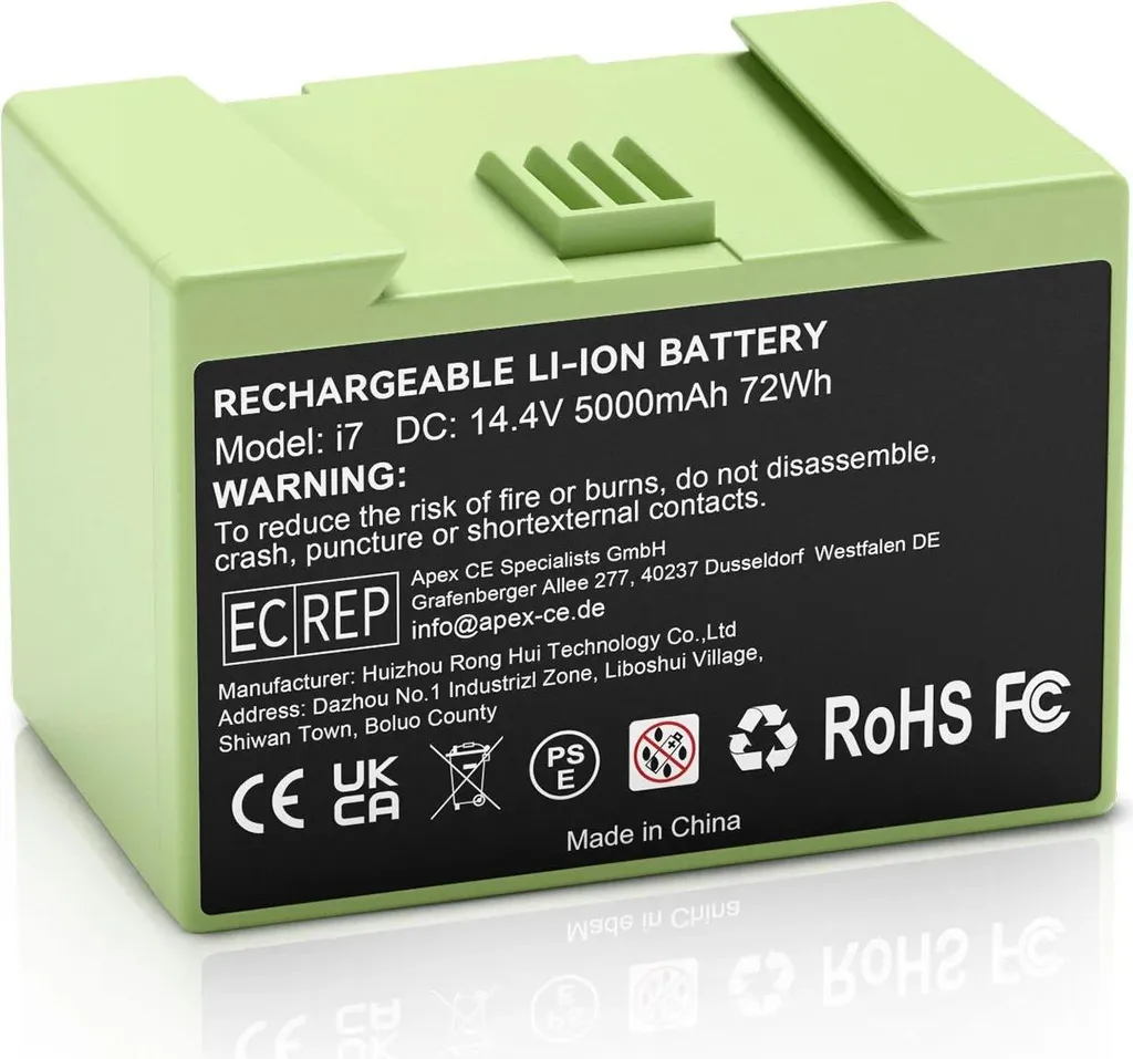 Batterie de Rechange pour Aspirateur Robot i7 i3 e5 e6 - Li-Ion 3500mAh