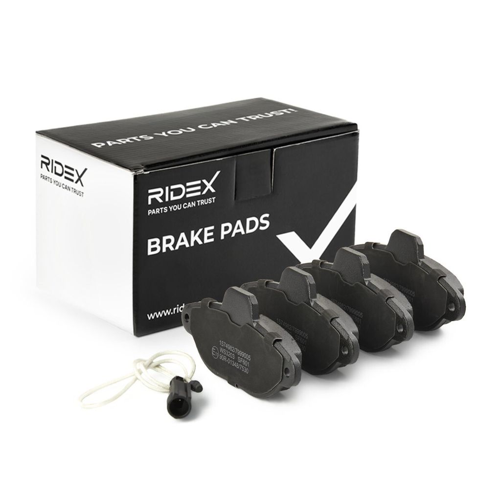 RIDEX 402B0042 Bremsbeläge Satz Vorne für FIAT PANDA (169) Produktbild 