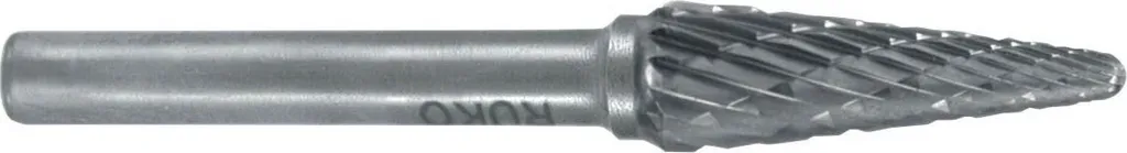 Ruko 116236 Fraise Lime Conique Cylindrique en Carbure de Tungstène