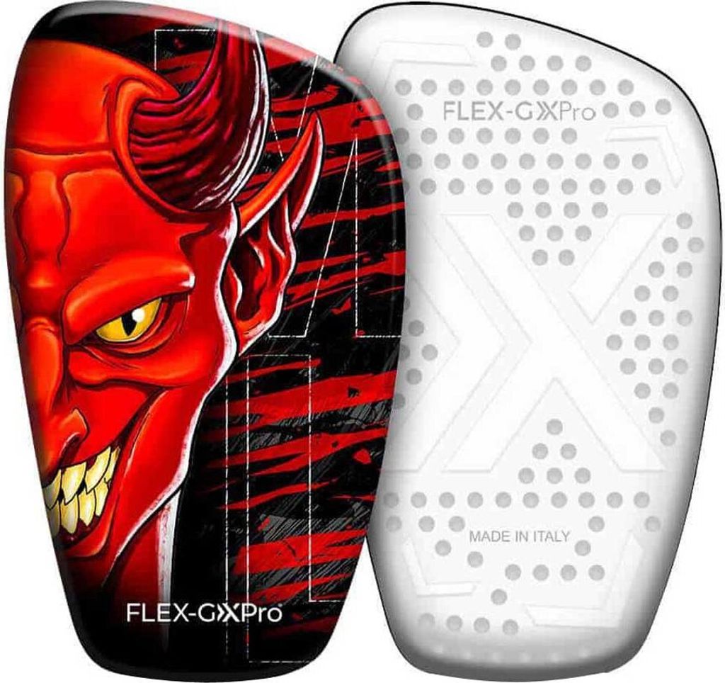 Gearxpro Icons Schienbeinschoner Durchsichtig 17x10 cm Durchsichtig 17x10 cm