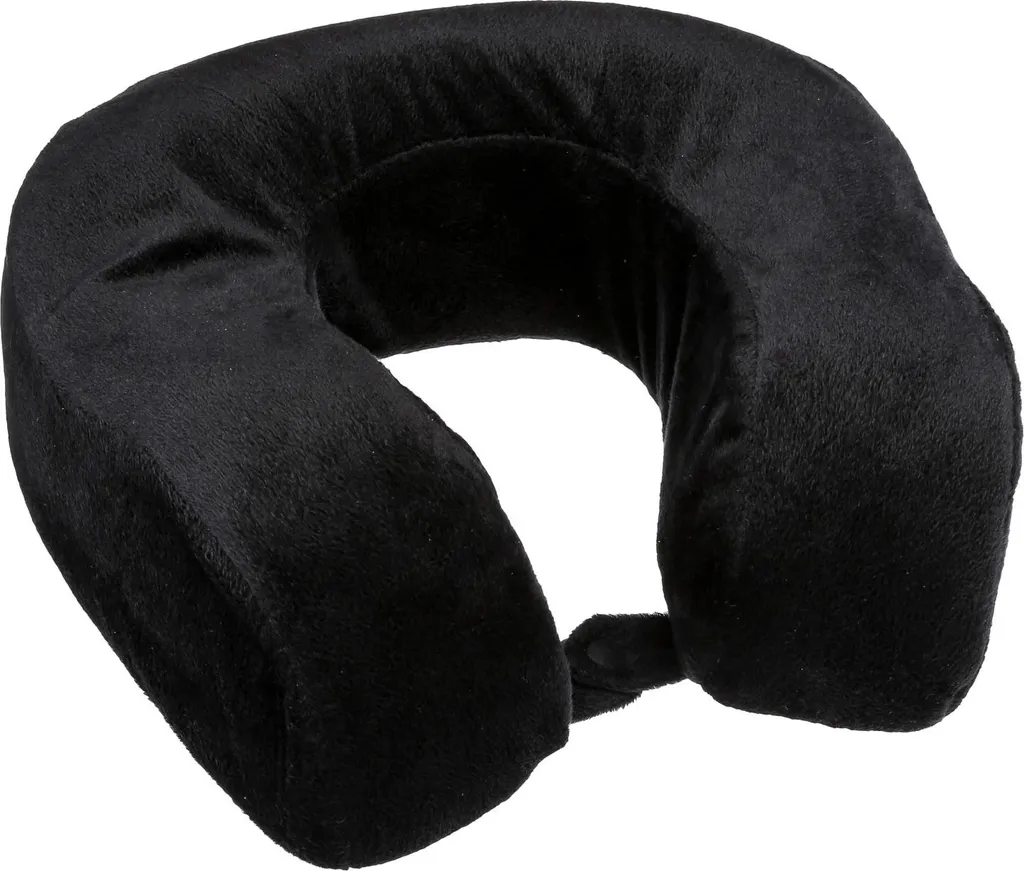 Oreiller cervical de voyage en mousse à mémoire de forme ergonomique