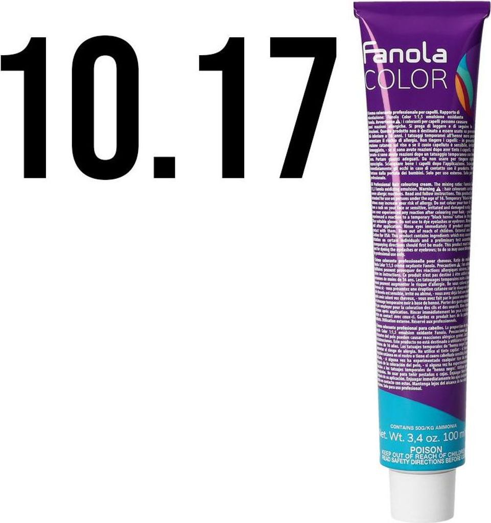 Fanola 10.17 Haarfarbe 100 ml Produktbild 