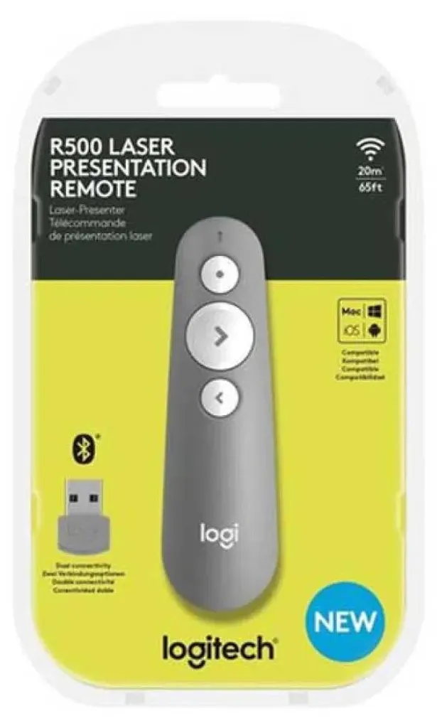 Télécommande de présentation Logitech R500s pointeur laser rouge - 11