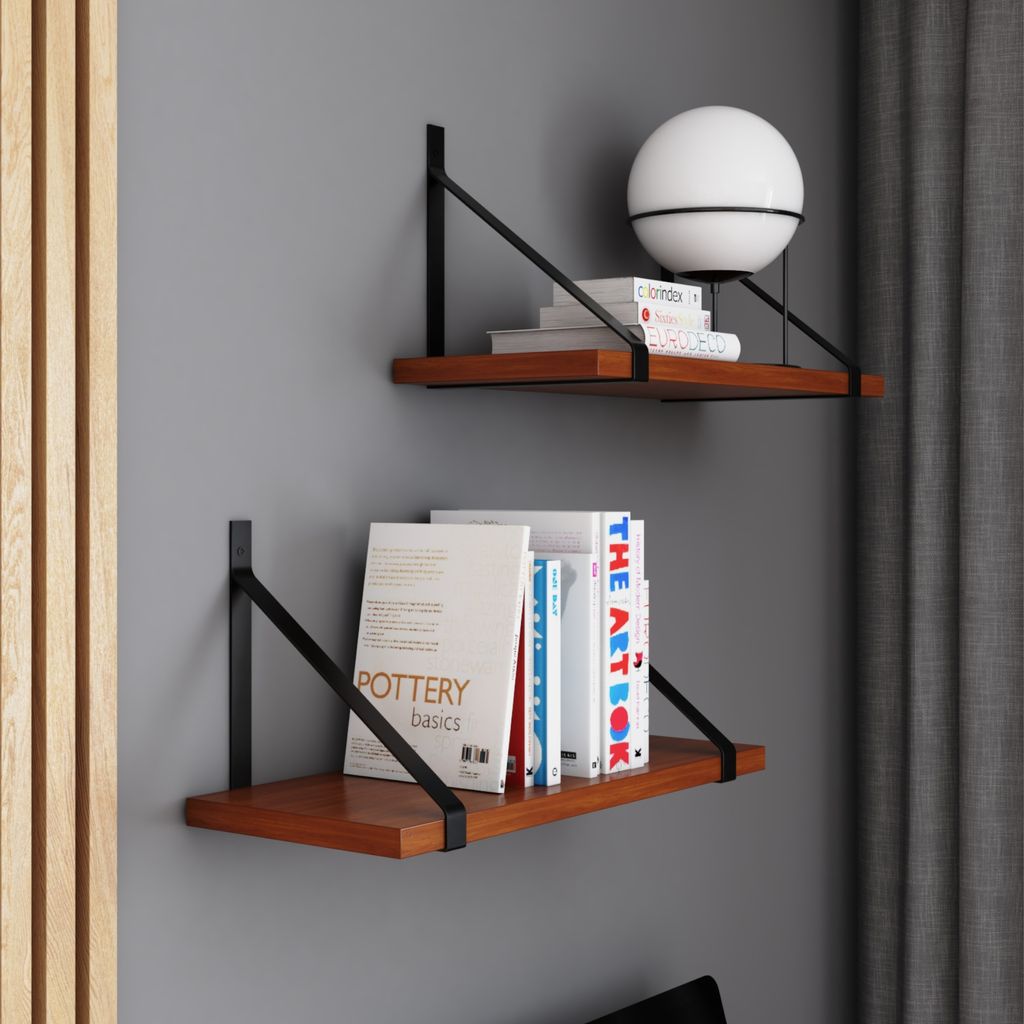 AKKE Locarno Hängeregal GINO modern LOFT-style LxB: 60x20 cm