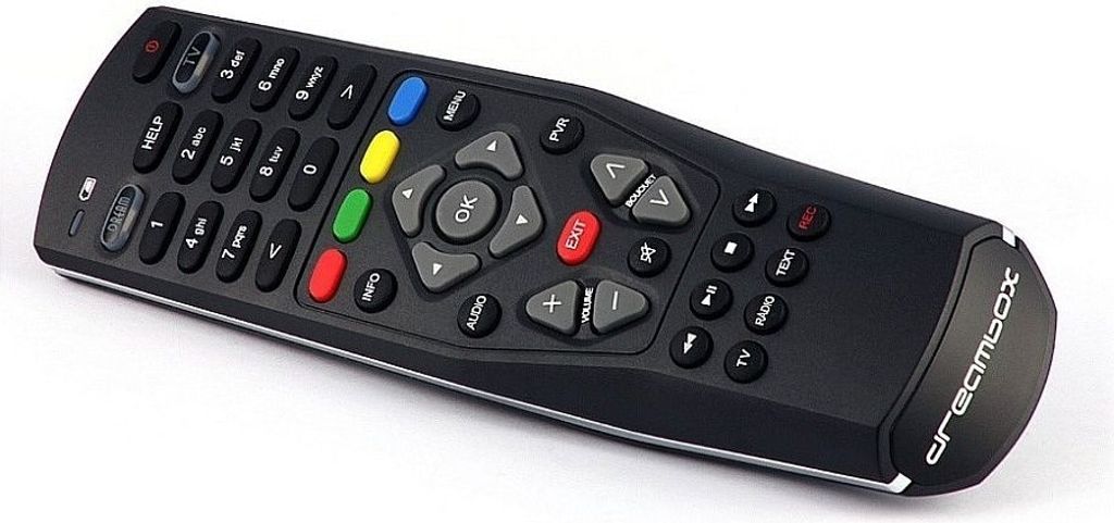 Dreambox Fernbedienung Modell RC10 für One/Two/DM7020/DM800 SE/DM500 HD/DM7080