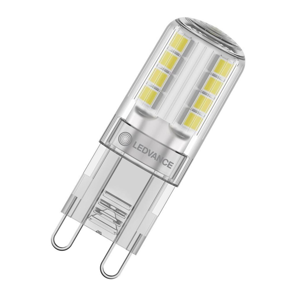 Ledvance LED Stiftsockellampe 2,6W = 30W G9 klar 320lm warmwei 2700K
