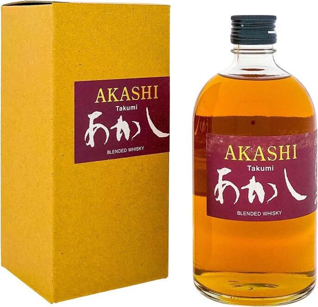 Akashi Takumi + Box 500ml 40% Vol. Produktbild 