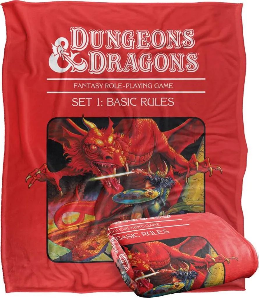 Couverture de Jeu Dungeons & Dragons pour Soirées Rôlistes - Blanc TV19348