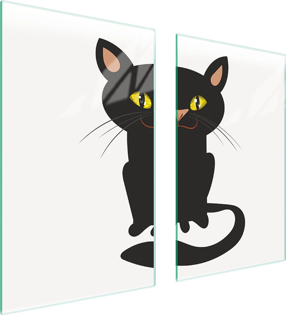 Glasschutzplatte Für Herd 75X52 Cat