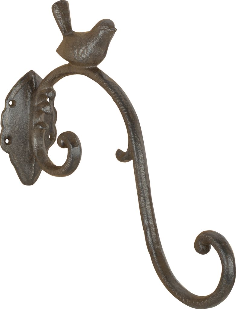 Esschert Design Haken Gusseisen Vogel; LH236; 6,7x27,4x24,0 cm