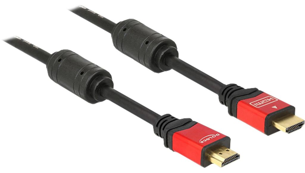 DeLOCK High Speed Kabel HDMI A (Stecker) > HDMI A (Stecker), (5 Meter)