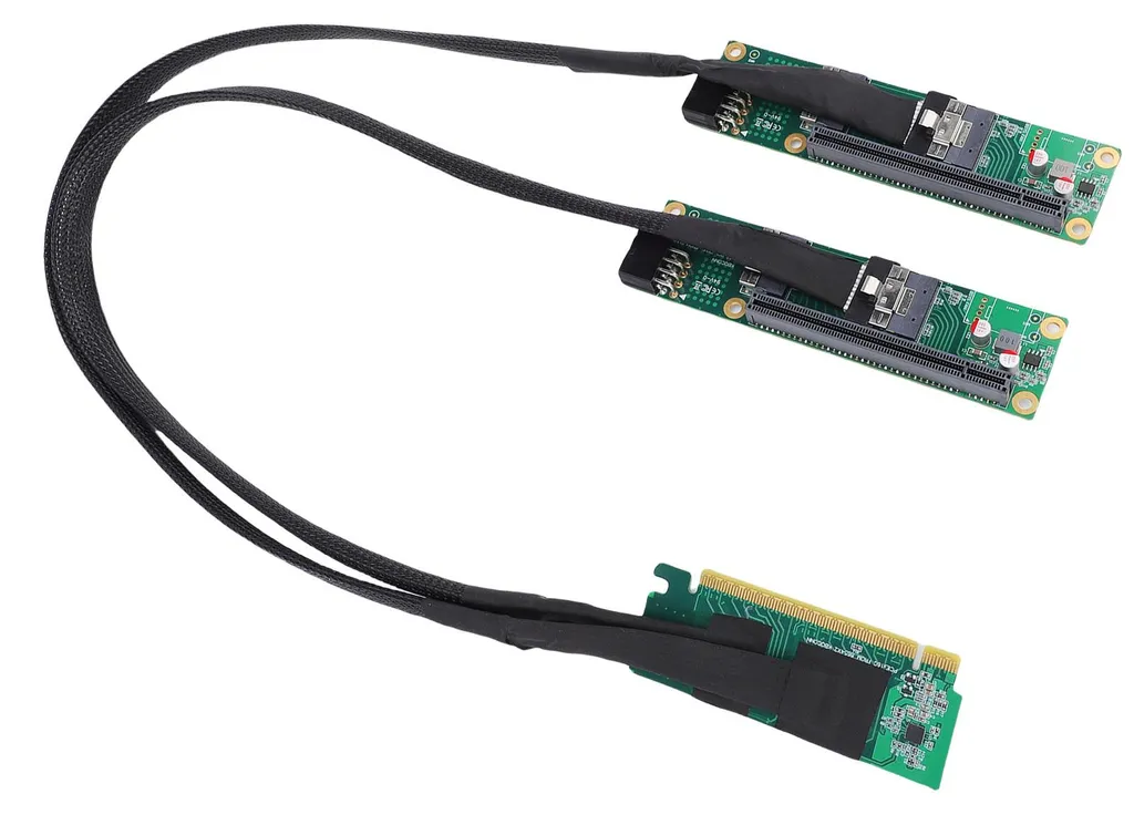 Câble PCIe 4.0 X16 vers SFF-8654 X2 : résolvez les conflits de débit - 4