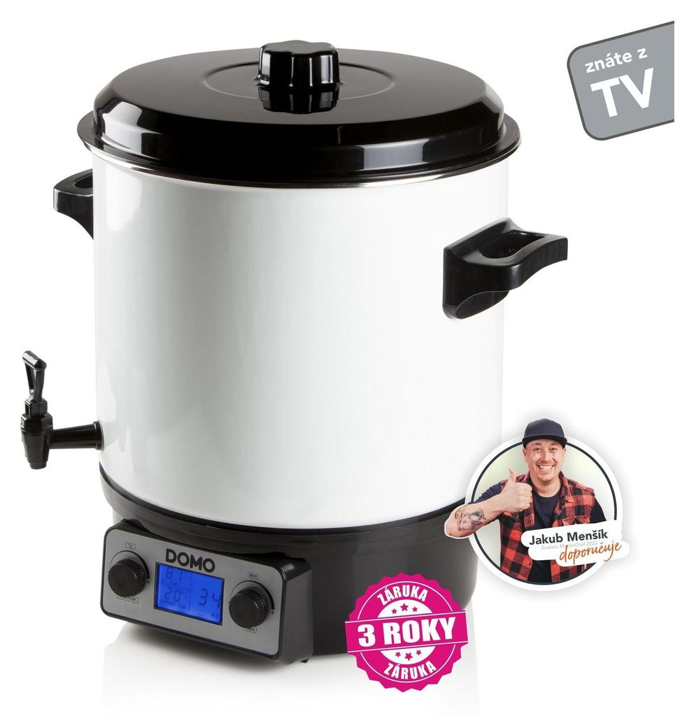 Domo DO42324PC, 27 l, Černá, Bílá, 30 °C, 100 °C, LCD, 1800 Obrázek produktu 