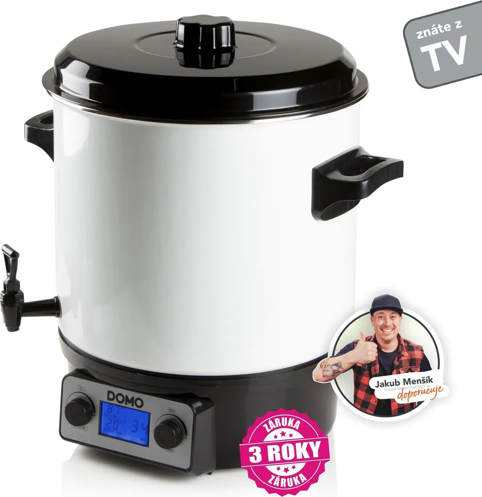 Multicooker DOMO DO42324PC LCD 27L - Pentola Elettrica Automatica