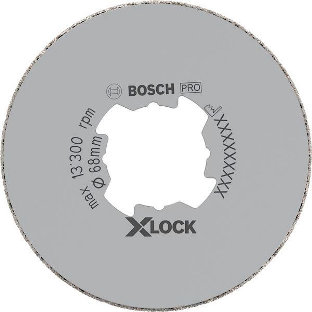 PRO Ceramic dry Trockenbohrkrone, 68 x 35 mm, X-Lock