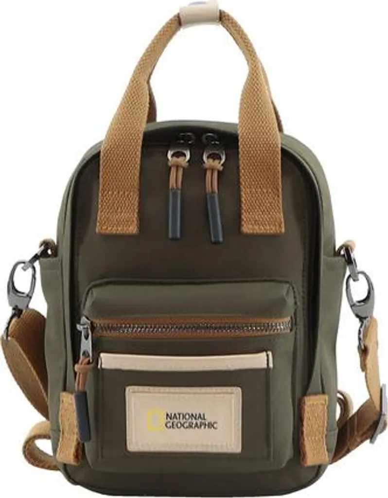 NG LEGEND N19183 Khaki: La Borsa Tracolla per il Viaggio Intelligente