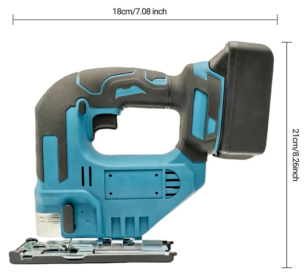 Scie à chantourner sans fil compacte - Changement de lame rapide 18V - 5