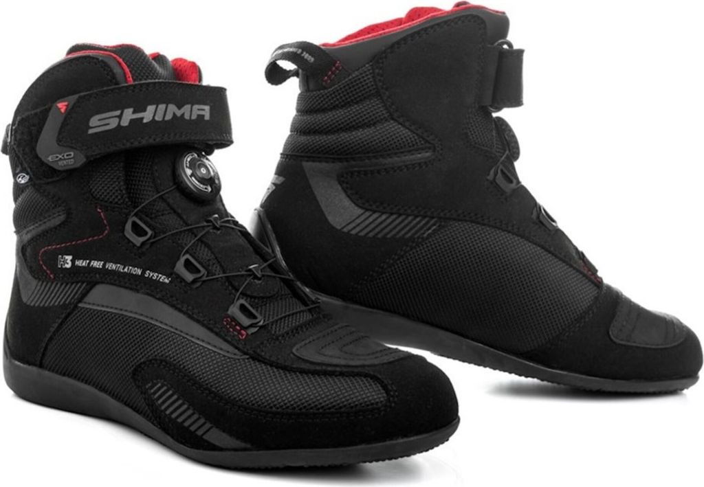 SHIMA Exo Vented Damen Motorrad Schuhe, schwarz, 39 Produktbild 