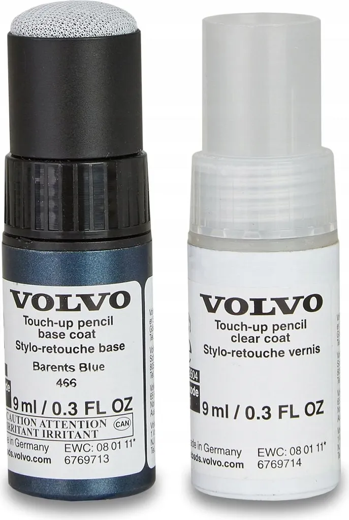 Réparer les Impacts de Gravillons - Peinture Volvo 466 Barents Blue