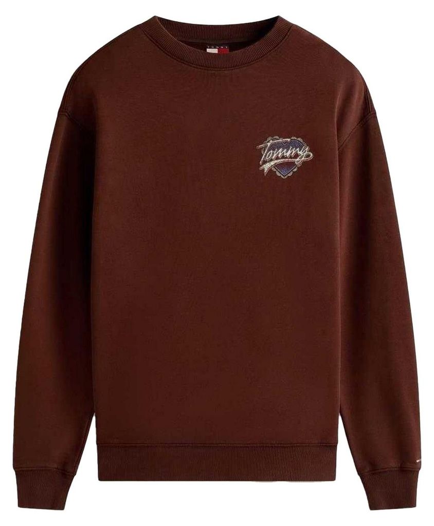Tommy Jeans - Sweatshirt für Damen, Regulär GT19349 (42 DE) (Braun)