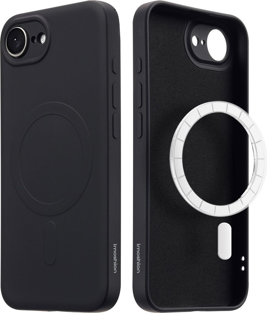 imoshion Color Back Cover con MagSafe iPhone 16e - Nero Immagine del prodotto 