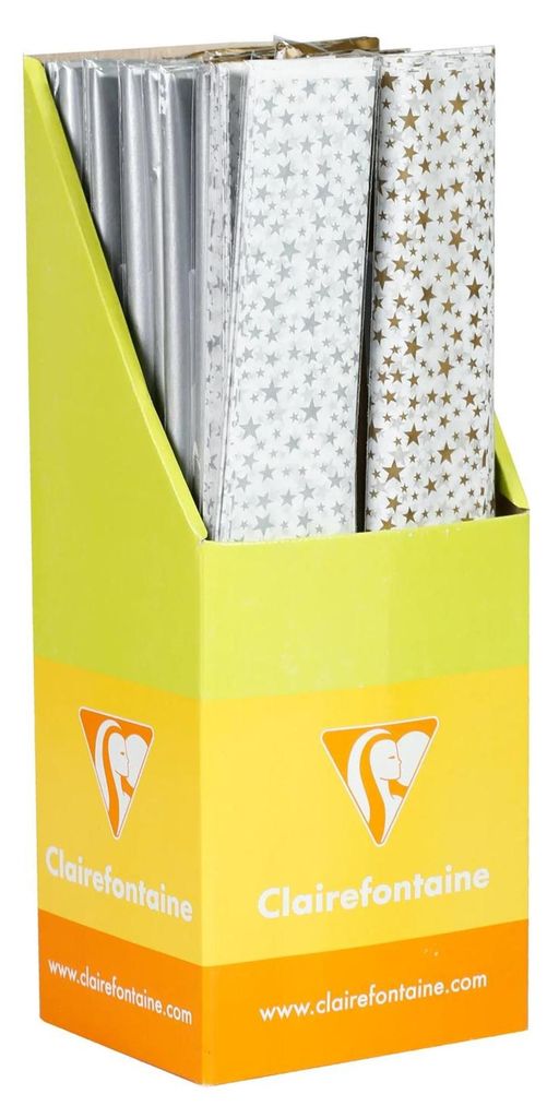 Clairefontaine Seidenp 40 Pkg 50x75 st Weihn