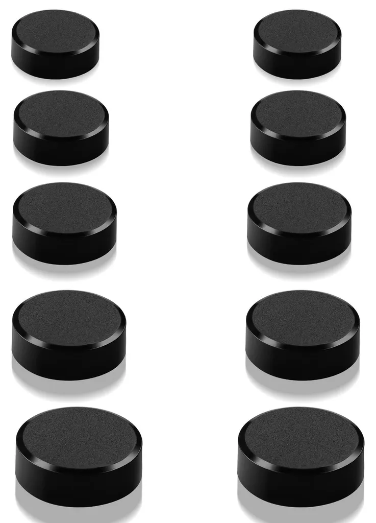 Aimants magnétiques puissants pour fixer vos notes sans glisser - Noir