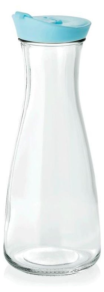 Karaffe, 1 liter, diameter 6,7 cm, (hoogte) 26 cm, blauw Productafbeelding 