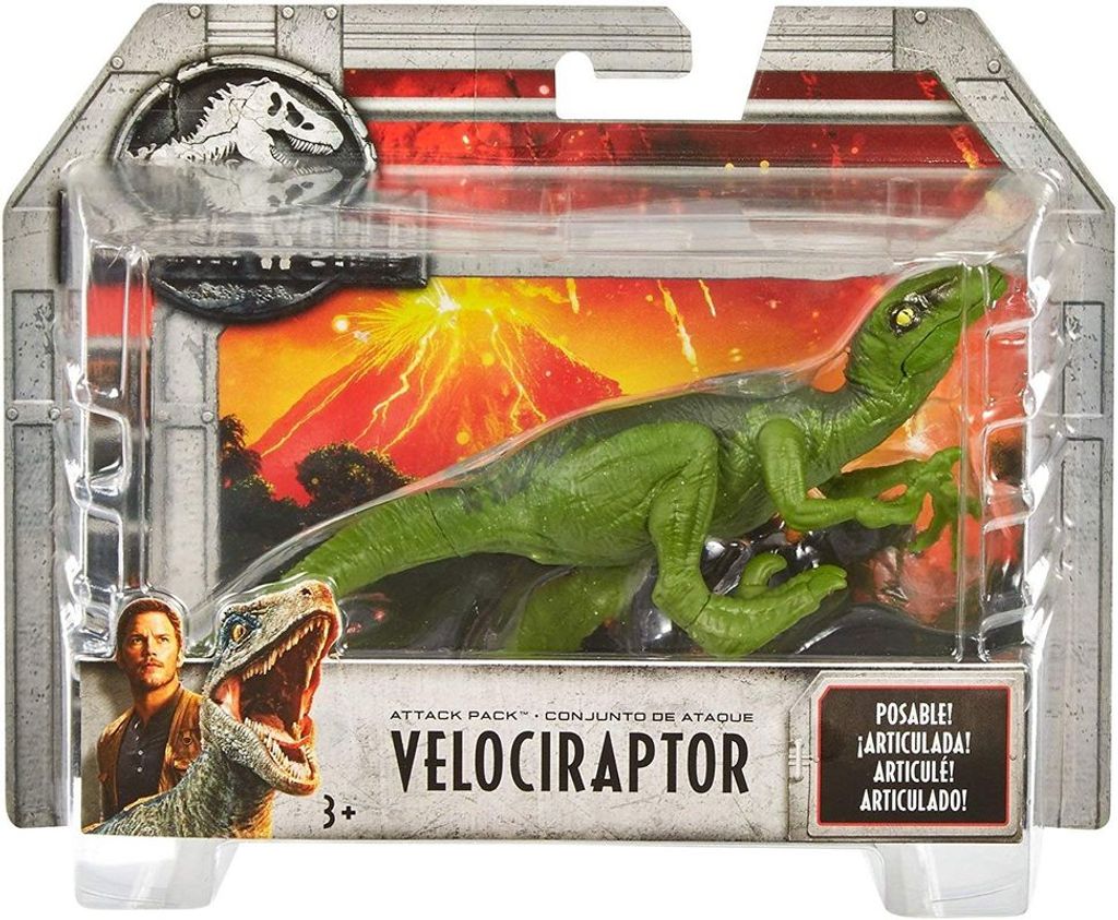Mattel FPF13 - Jurassic World - Velociraptor Produktbild 