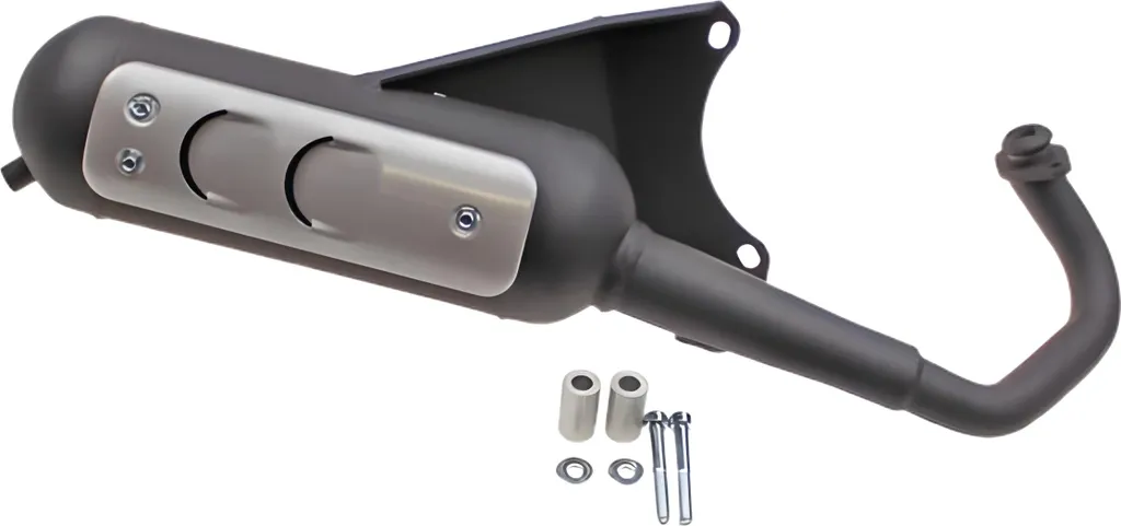 Pot Tecnigas Basic Noir Homologué CE pour Motorisation Piaggio ET2 2T
