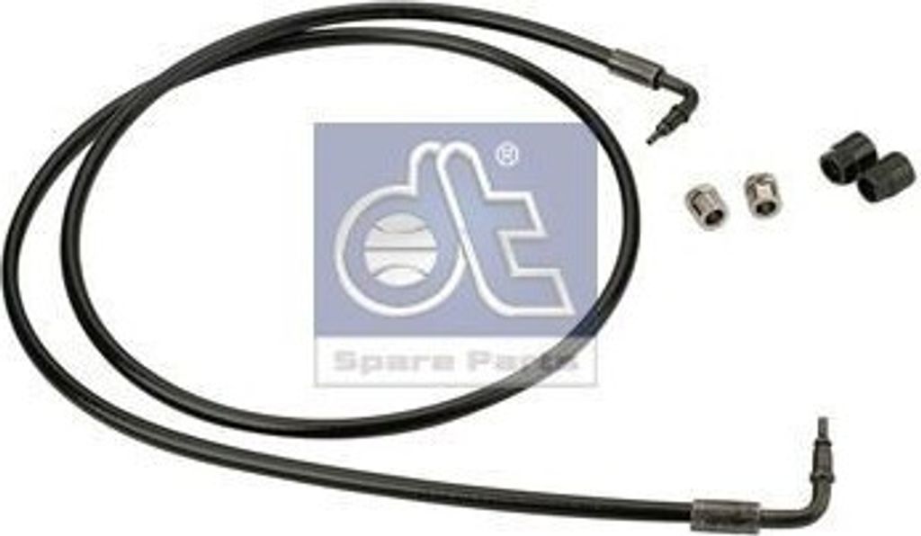 DT Spare Parts Schlauchleitung Fahrerhauskippvorrichtung 2.70925 für VOLVO FH12 1255mm 8,5mm