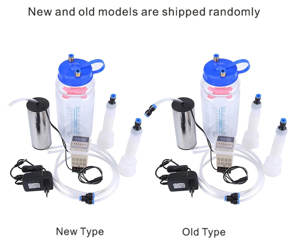 Trayeuse électrique portable 2L avec régulateur d'impulsion pour vache