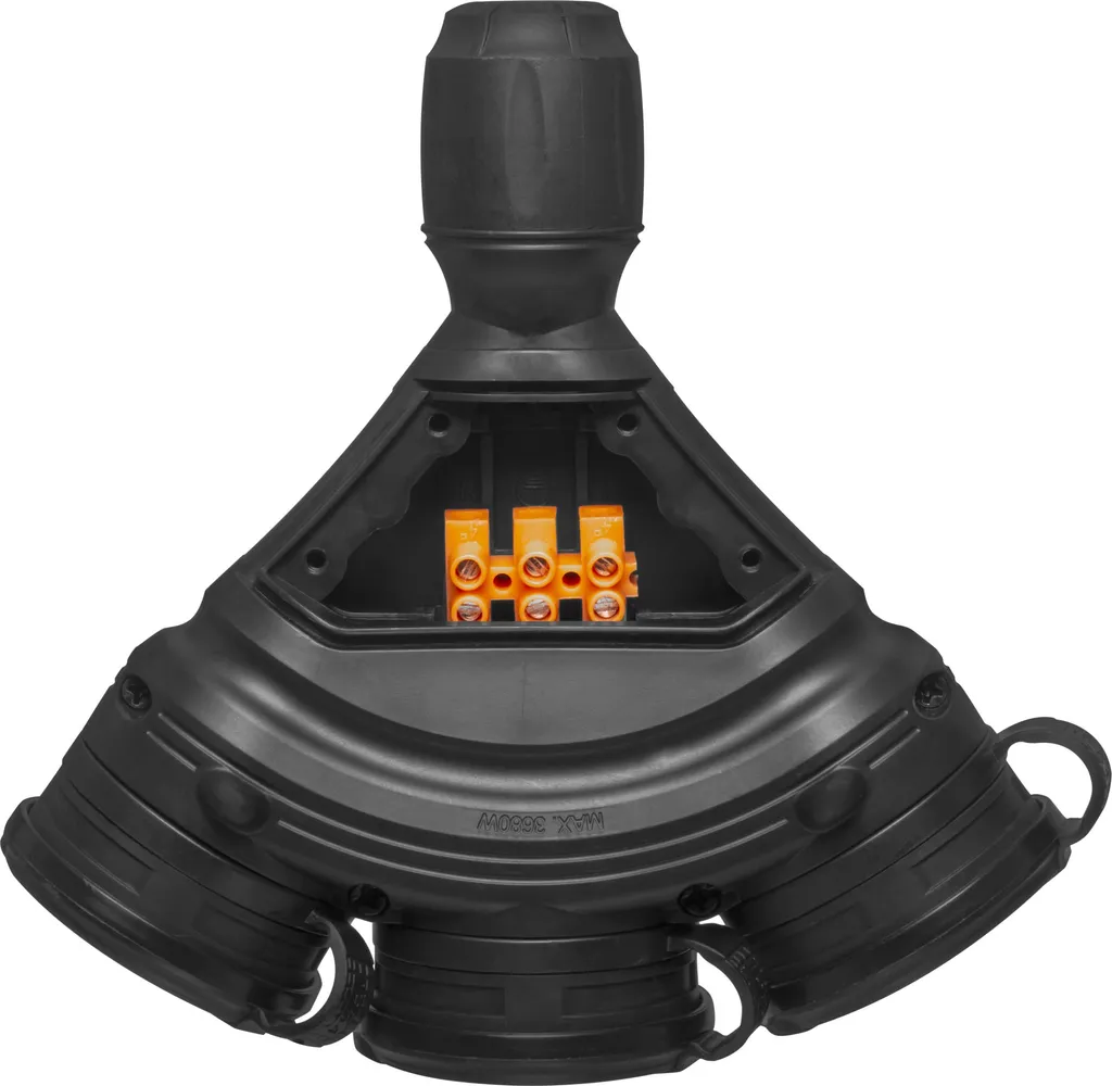 Prise de Courant Triple IP54 Plastrol 3 pour Milieux Humides EXTREME