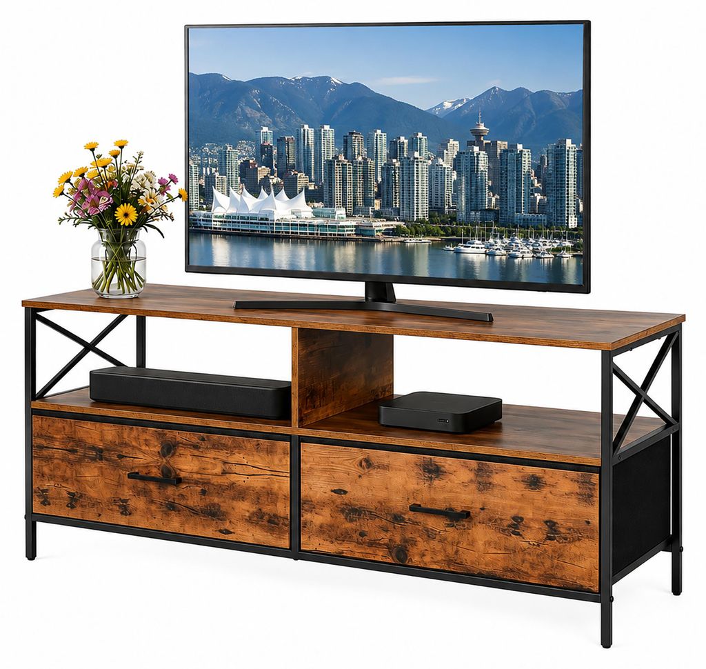 Relaxdays, mobile TV, altezza x larghezza x profondità: 50 Immagine del prodotto  Immagine generata dall'IA