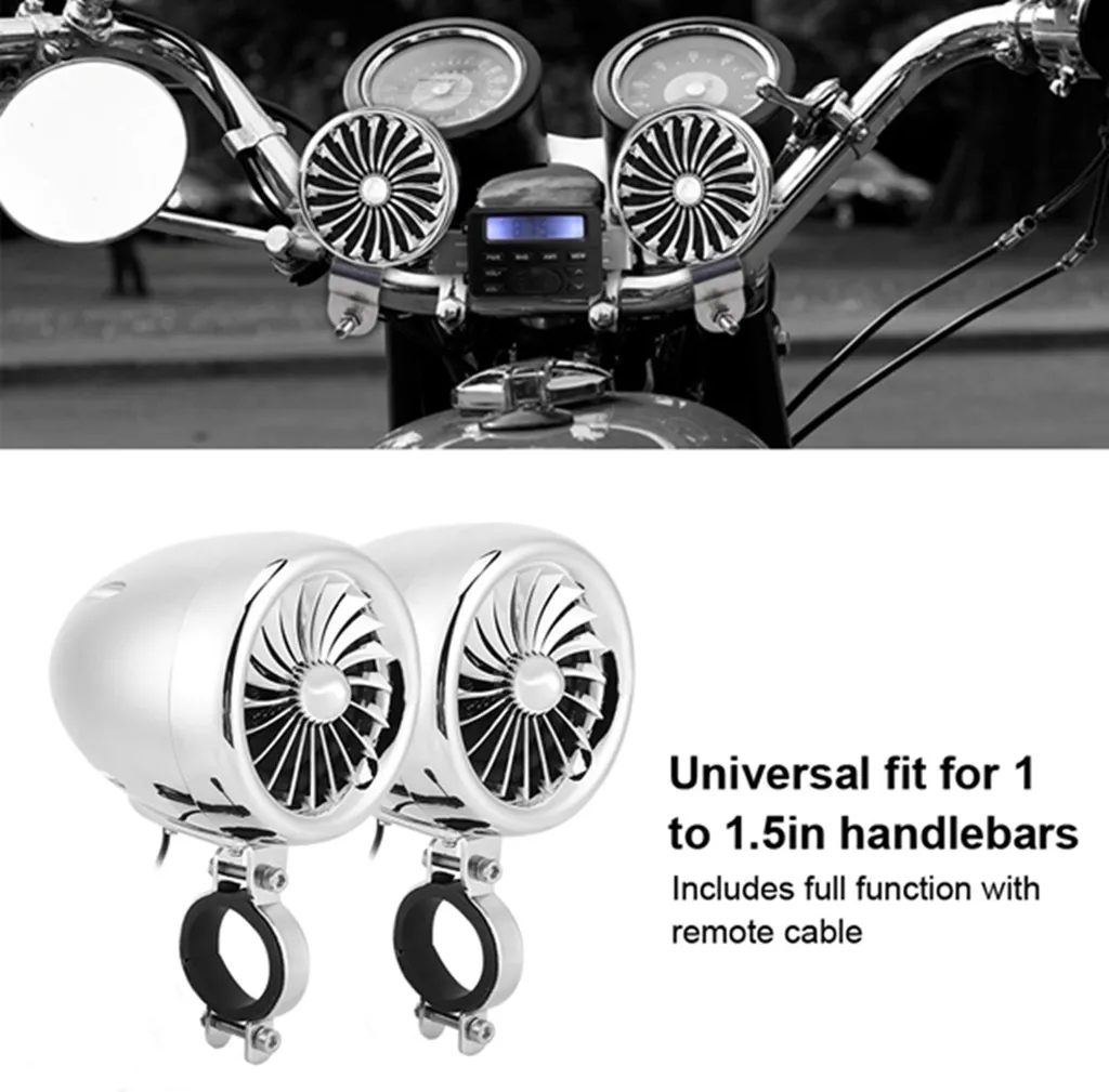 Haut-parleur Bluetooth pour moto et quad idéal pour vos balades en mer