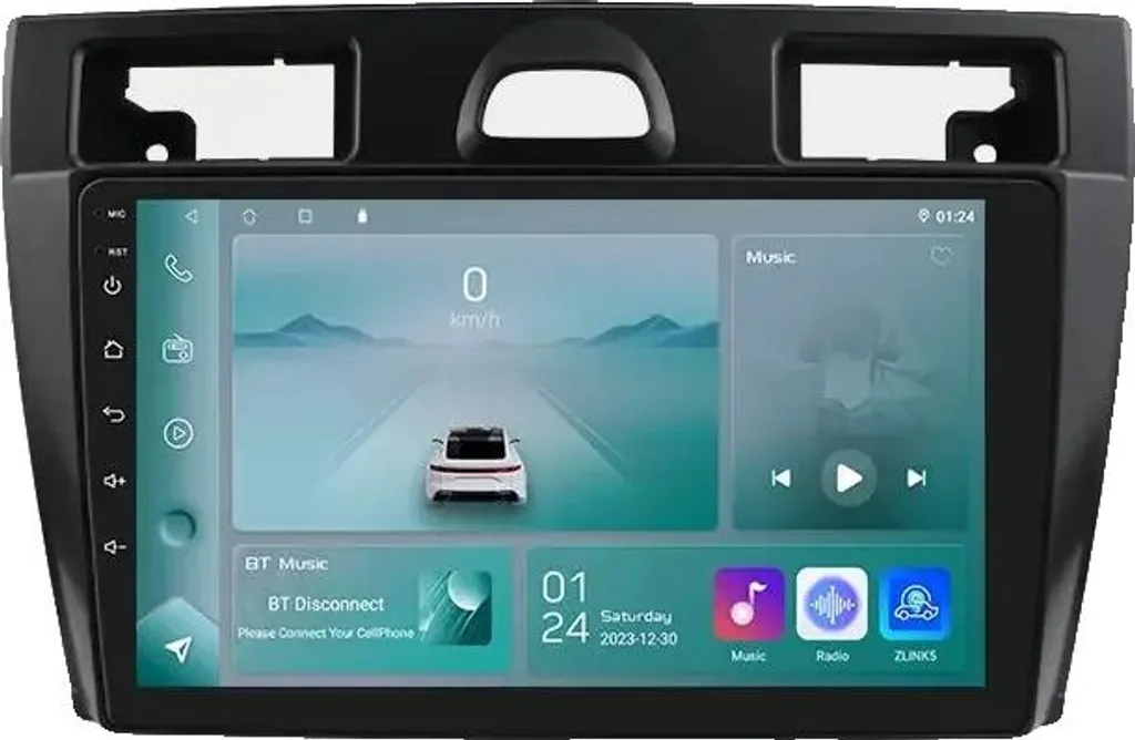 Mise à jour Bluetooth et CarPlay pour Ford Fiesta 2002-2008 Android