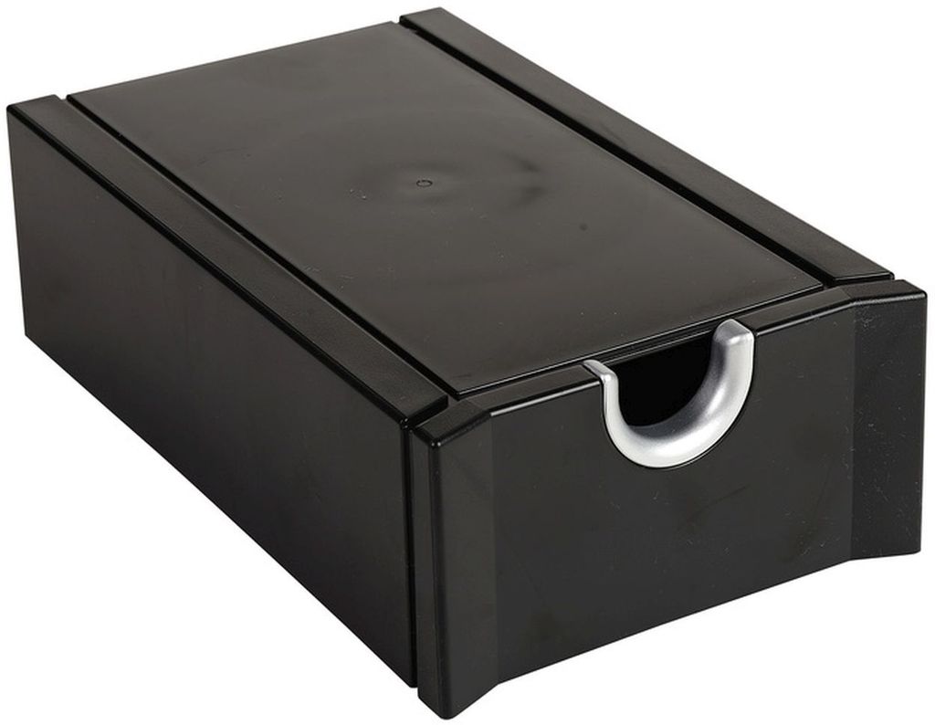 Boîte à cartes de visite Exacompta Exactive noir 190x114x61 Image du produit 