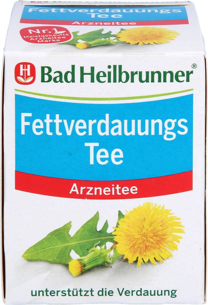 Bad Heilbrunner Fettverdauungstee, 8X1.8 g FBE Produktbild 