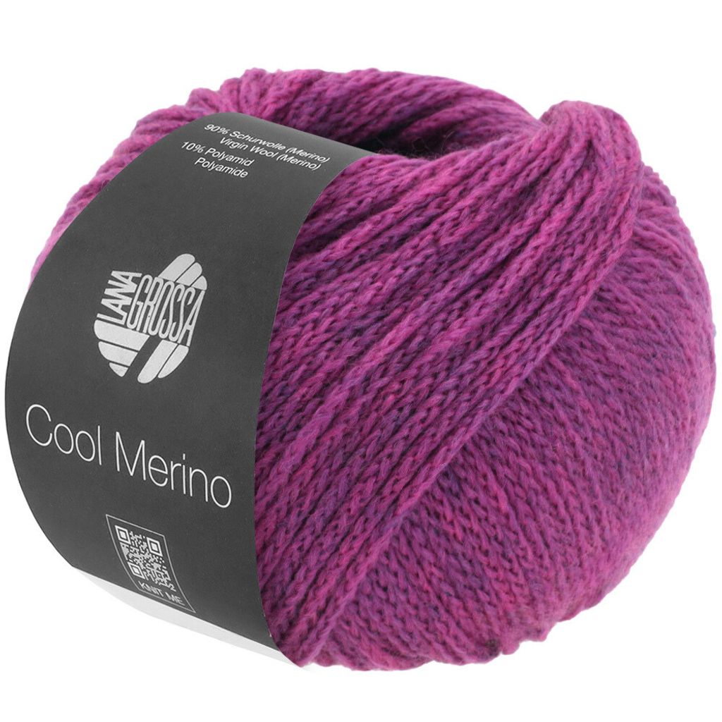 Lana Grossa Cool Merino 002 Fuchsia 50g Produktbild 
