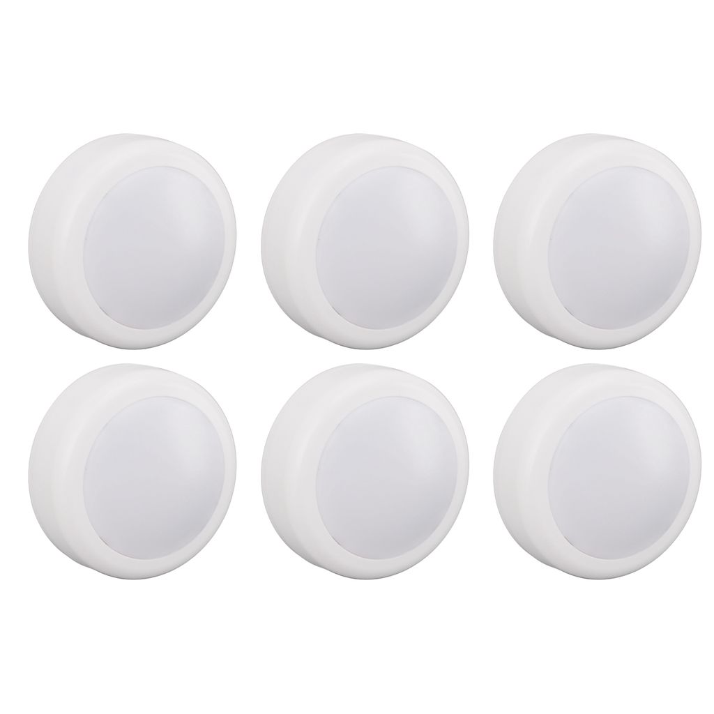 Puck Lights,Batteriebetriebene Push Lights,Batteriebetriebene Puck Lights,Tap Push Lights,Puck Nachtlampe,Puck Lights mit Fernbedienung