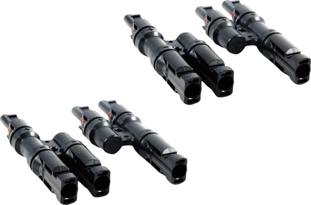 2 Paar Solarstecker kompatibel mit MC4 Y 2 fach, 3 fach, 4 Produktbild 