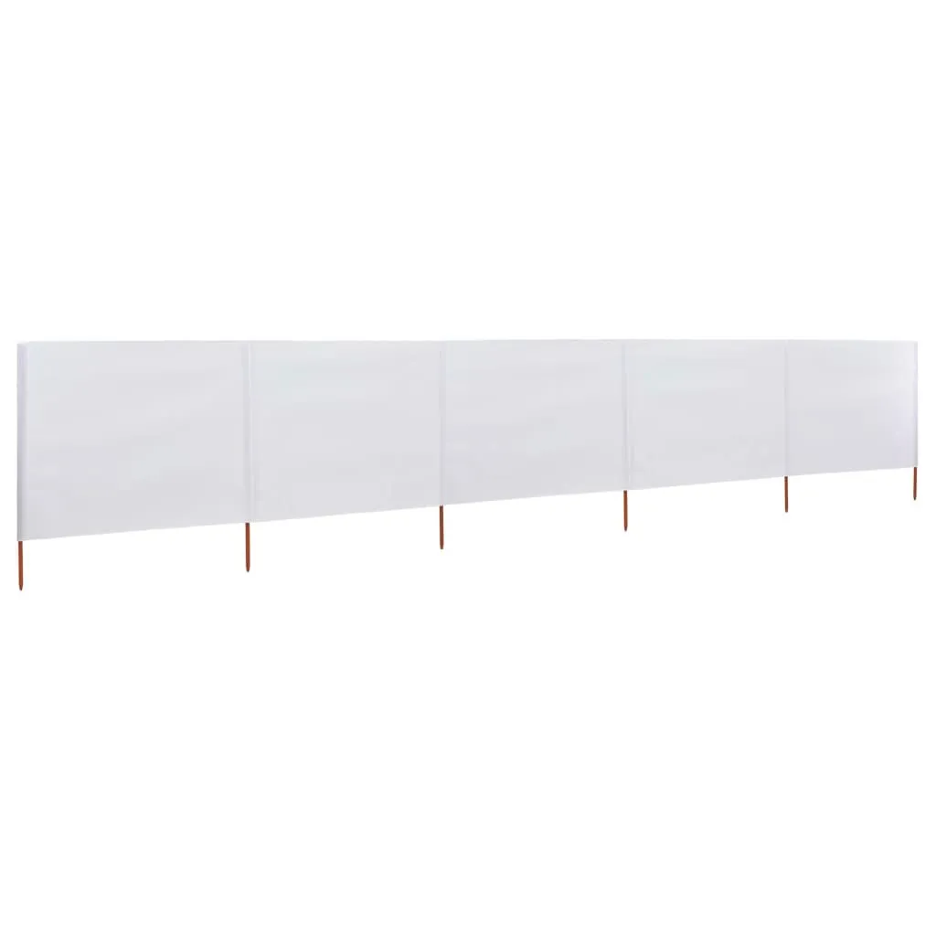Protection Solaire et Vent pour Terrasse 5x 600x160cm Sable
